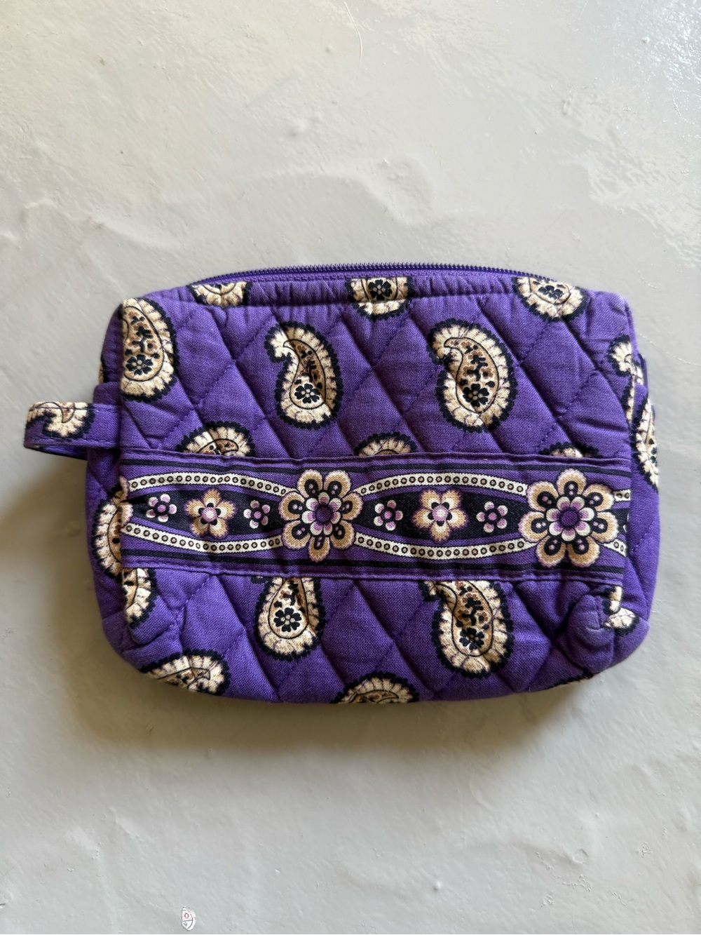 Vera Bradley Small Cosmetic Bag in Simply Violet